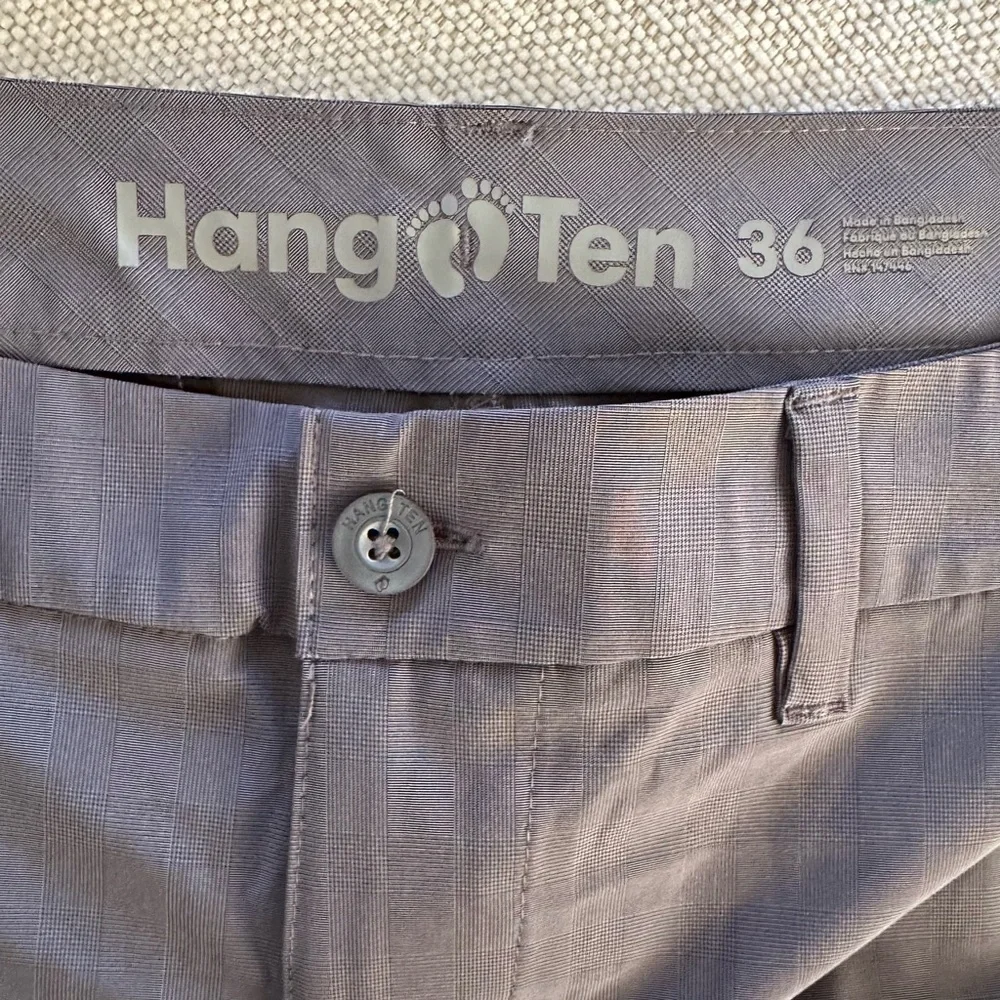 NWOT Hang Ten Black and White Checkered Shorts